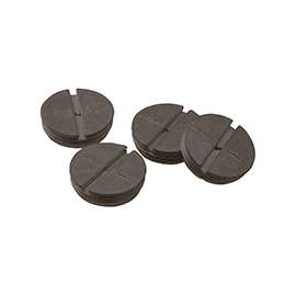 BELL 5270-5 Closure Plug, 3/4 in, Gray, Zinc-Plated