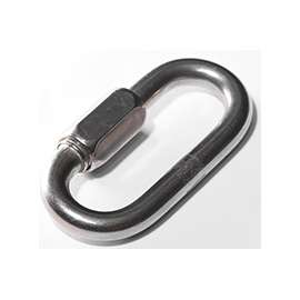 BARON 7350T-1/2 Quick Link, 2860 lb Working Load, Steel, Zinc