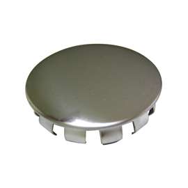 Plumb Pak PP815-11 Faucet Hole Cover, Snap-In, Stainless Steel, For: Sink and Faucets