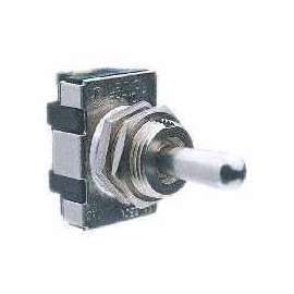 CALTERM 41730 Toggle Switch, 15 A, 12 VDC, Screw Terminal, Black