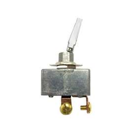 CALTERM 41770 Toggle Switch, 35 A, 12 VDC, Screw Terminal, Chrome Housing Material