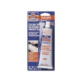 ADHESIVE SILICONE CLEAR 3OZ