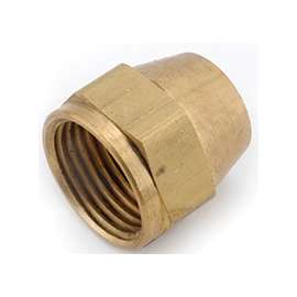 Anderson Metals 754014-12 Nut, 3/4 in, Flare, Brass