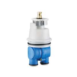 Moen M3822 Faucet Cartridge, Ceramic, Chrome Plated, For: Delta Single Handle Tub/Shower Faucets