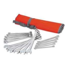 15 Piece Metric Combination Wrench Sets, 12 Points, Metric
