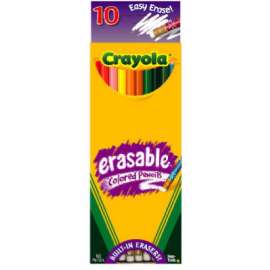 10CT Erase Color Pencil