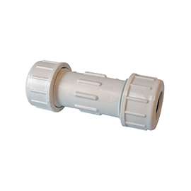 AMERICAN VALVE P600U 2-1/2 Pipe Coupling, 2-1/2 in, Compression, SCH 40 Schedule, 150 psi Pressure