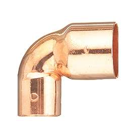 EPC 31298 Reducing Pipe Elbow, 1 x 3/4 in, Sweat, 90 deg Angle, Copper