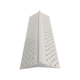 ClarkDietrich VLSB-10 Splayed Corner Bead, 10 ft L, 1-1/4 in W, PVC