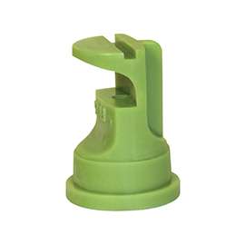 GREEN LEAF FT 7.5 6PK Flood Nozzle, Polyoxymethylene, Green, For: Y8253051 Series Round Cap, Lechler Spray Tip
