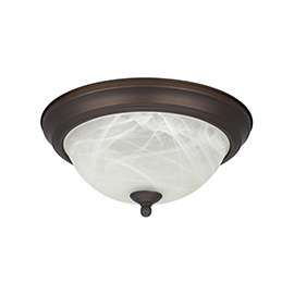 CANARM IFM41113 Ceiling Light Fixture, 60 W, Oil-Rubbed Bronze