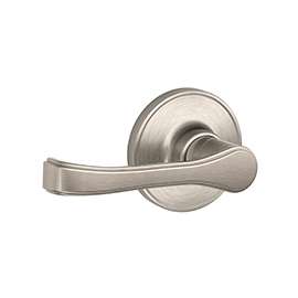 Schlage Torino Series J10TOR619 Passage Lever, Satin Nickel
