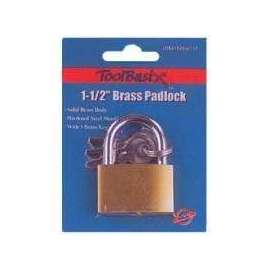 ProSource Padlock, Keyed Alike Key, Standard Shackle, 3/16 (4.8) in (mm) Dia Shackle, Steel Shackle