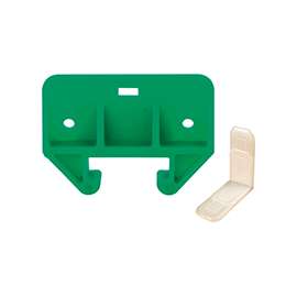 Prime-Line R 7085 Drawer Track Guide Kit, Plastic, Green