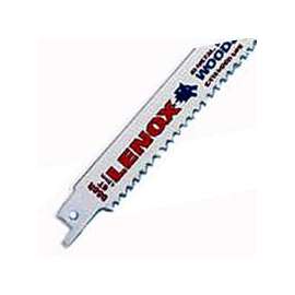 Lenox 22753OSB810R Reciprocating Saw Blade, 3/4 in W, 8 in L, 10 TPI, Cobalt/Steel Cutting Edge