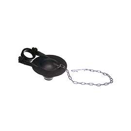 Danco 80808 Toilet Tank Flapper, Rubber, For: Adapter