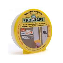 FrogTape 280221 Painting Tape, 60 yd L, 1.41 in W, Yellow