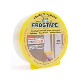 FrogTape 280222 Painting Tape, 60 yd L, 1.88 in W, Yellow