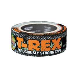 T-Rex 241309 Duct Tape, 12 yd L, 1.88 in W, Cloth Backing, Gunmetal Gray