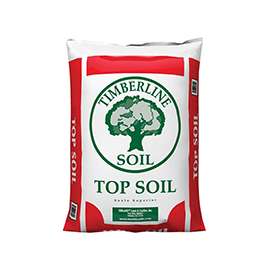 TIMBERLINE 50055019 Premium Top Soil, 1 cu-ft Coverage Area, 40 lb Bag