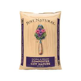 Jolly Gardener Just Natural 50050006 Composted Cow Manure, 0.75 cu-ft Bag
