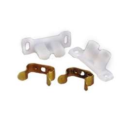 American Hardware D-121C Door Catch, Plastic
