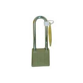 66R HUSKI Padlocks, 1/4 in Diam., 2 3/4 in L X 3/4 in W