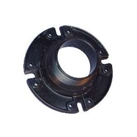 US Hardware P-110C Closet Flange, 3-1/2 in Connection, Male Thread, ABS, Black