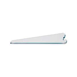 ProSource 25206PHL-PS Dual Track Shelf Bracket, 132 lb/Pair, 9 in L, 2 in H, Steel, White