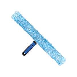 Professional Unger 975520 Scrubber, 18 in W Head, Microfiber Cloth Head