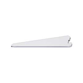 ProSource 25208PHL-PS Dual Track Shelf Bracket, 132 lb/Pair, 14 in L, 2 in H, Steel, White