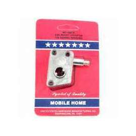 American Hardware WP-8867C Window Operator, Zinc, Mill, 1 Carded