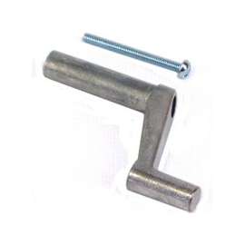 US Hardware WP-8884C Window Crank with Bolt, Zinc, Mill