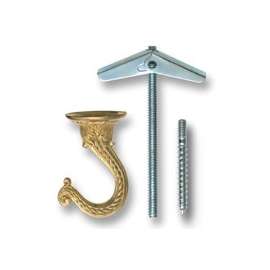 OOK 50331 Swag Hook, Brass