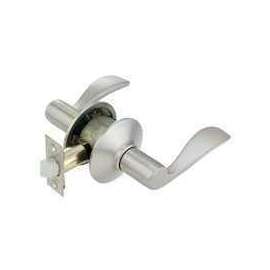 Schlage Accent Series F10 ACC 619 Passage Lever Lockset, Zinc, Satin Nickel