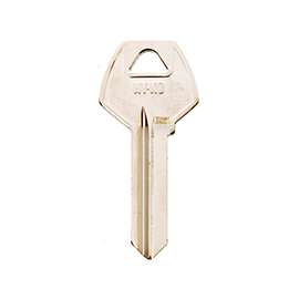 HY-KO 11010CO89 Key Blank, Brass, Nickel, For: Corbin Russwin Cabinet, House Locks and Padlocks