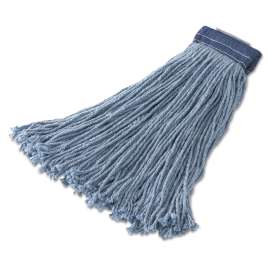 Non-Launderable Cotton/Synthetic Cut-End Wet Mop Heads, Ctn/Syn, 32oz, BE,12/CT