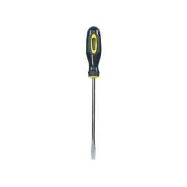 STANLEY 60-006 Screwdriver, 1/4 in Drive, Slotted Drive, 9-3/4 in OAL, 9-7/8 in L Shank, Plastic Handle