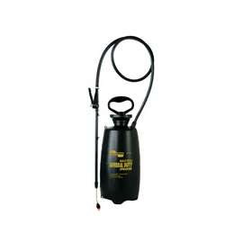 CHAPIN 2553E Chemical Sprayer, 3 gal Tank, Poly Tank, 60 in L Hose, Black