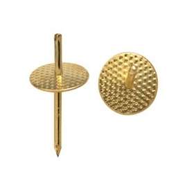 OOK 50091 One-Step Hanger, 20 lb, Brass, Gold