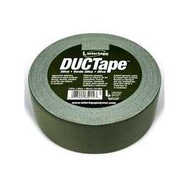 IPG 20C-OD2 Duct Tape, 60 yd L, 1.88 in W, Polyethylene-Coated Cloth Backing, Olive Drab