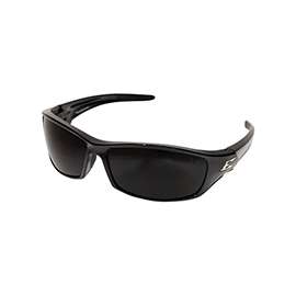 Edge SR116 Non-Polarized Safety Glasses, Unisex, Polycarbonate Lens, Full Frame, Nylon Frame, Black Frame