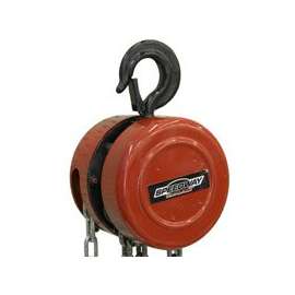 Speedway 7518 Chain Hoist, 1 ton Capacity, 9 ft 10 in H Lifting
