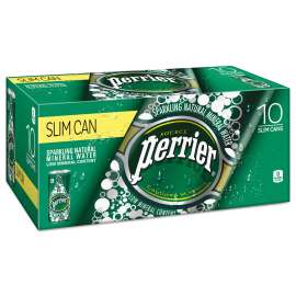 Sparkling Natural Mineral Water, 8 oz Can, 10/Pack, 3 Pack/Carton