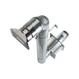 SELKIRK 284875 Pellet Stove Kit, Thru-The-Wall, Stainless Steel