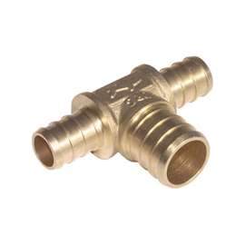 SharkBite UC408LFA Bullnose Pipe Tee, 1/2 x 3/4 in, 200 psi Pressure