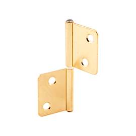 Prime-Line N 7025 Door Hinge, Steel, Brass