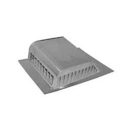 LOMANCO LomanCool 750 Static Vent, 16 in OAW, 50 sq-in Net Free Ventilating Area, Aluminum, Mill