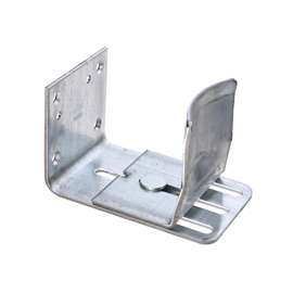 National Hardware DP325BC Series N131-706 Door Guide, Galvanized Steel, Sideway Mounting