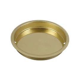 National Hardware N196-477 Door Cup Pull, Steel, Brass